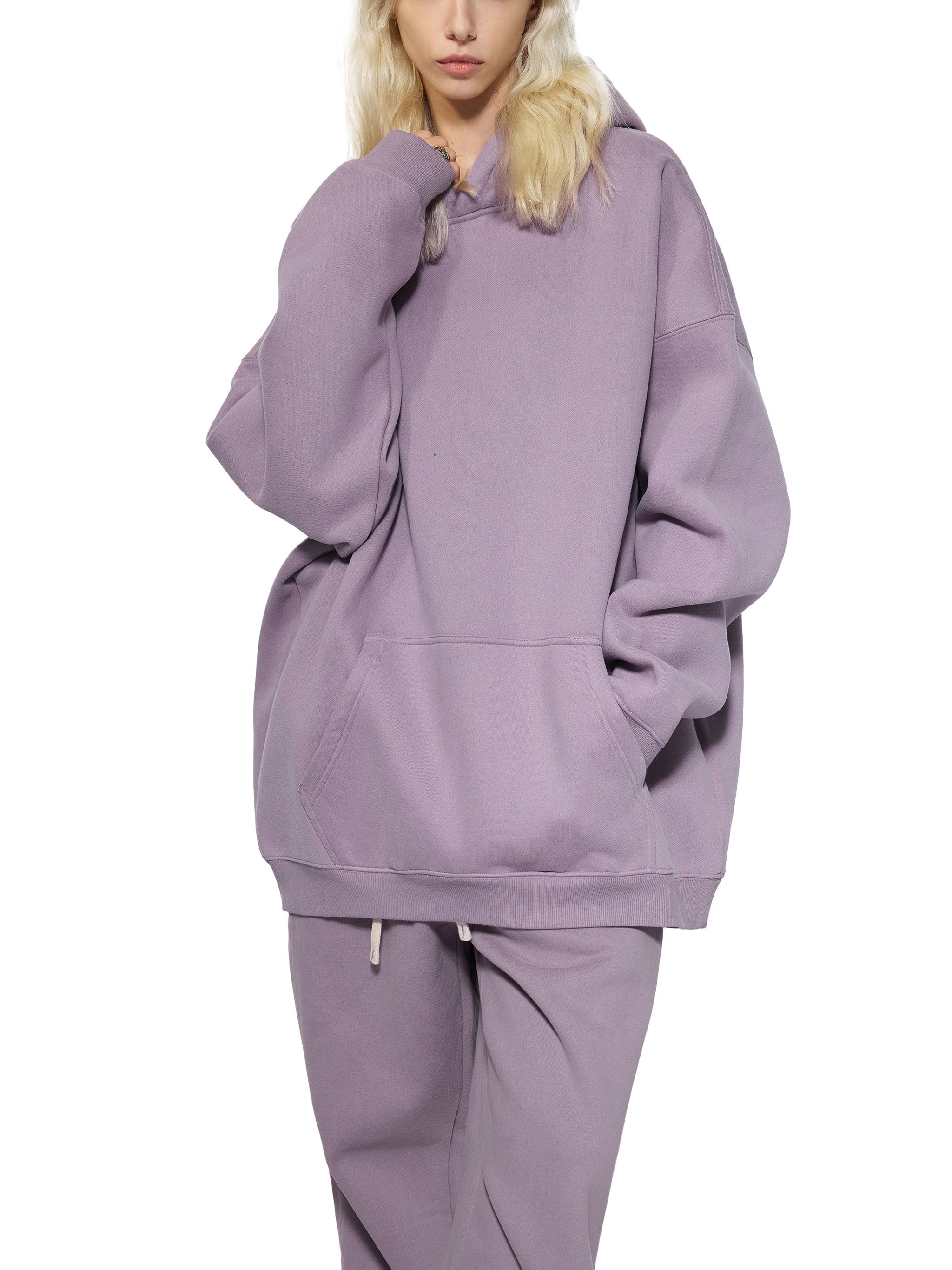 >Comfort Zones Oversize Fleeced Hoodie
